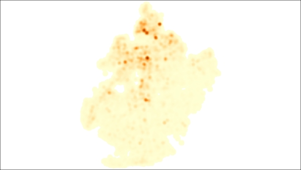 Heatmap result  pseudocolor