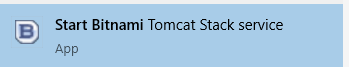 Start Tomcat Server