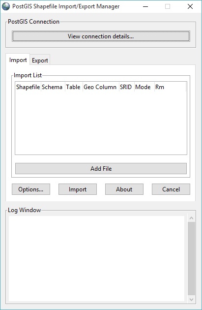 PostGIS Shapefile DBF Loader