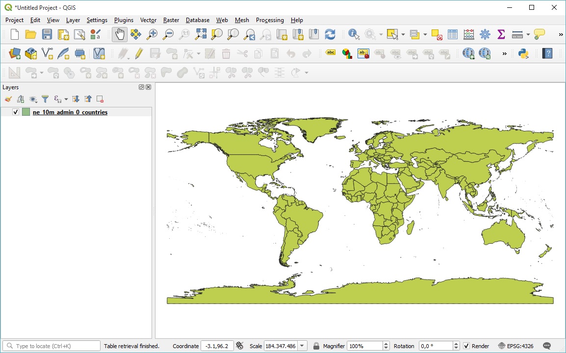 QGIS PostGIS Layer